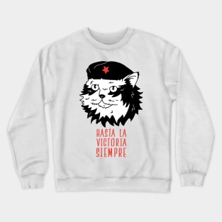 Che Guevara's Cat Crewneck Sweatshirt